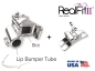 Preview: RealFit™ II snap - Mandibular - Double combination incl. Lip bumper tube + lin. Sheath (tooth 46) Roth .018"