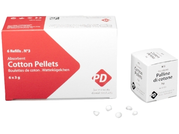 Katoenpellets P.D. Gr. 3 6er Pa
