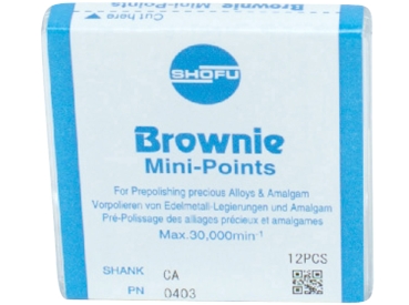 Brownie minipunt ISO 030 Wst 12st
