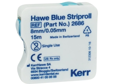 Hawe blauw Striproll 8mm 15m Pa
