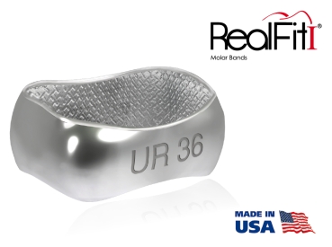 RealFit™ I - Intro Kit - Maxillary - Triple combination + pal. Sheath (tooth 17, 16, 26 ,27) Roth .022"