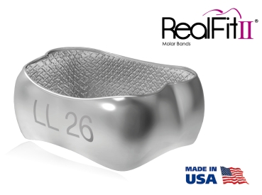 RealFit™ II snap - Mandibular - Double combination incl. Lip bumper tube + lin. Sheath (tooth 36) Roth .018"