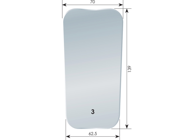 Anticondensspiegelhouder, ECONOMY Kit incl. spiegel nr. 3 (occlusaal, standaard)