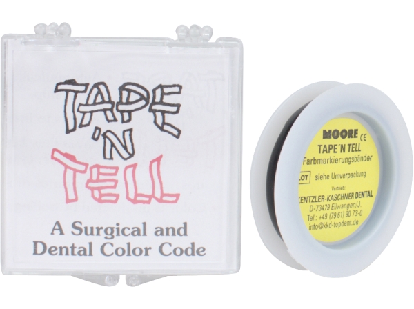 Tape''n tell Mark.tape zwarte rol
