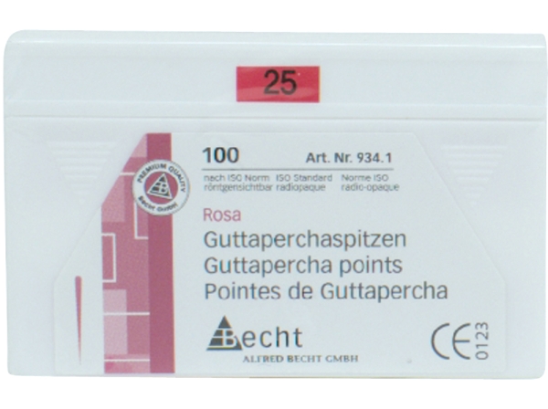 Gutta-percha punten 934 Gr.25 Pa
