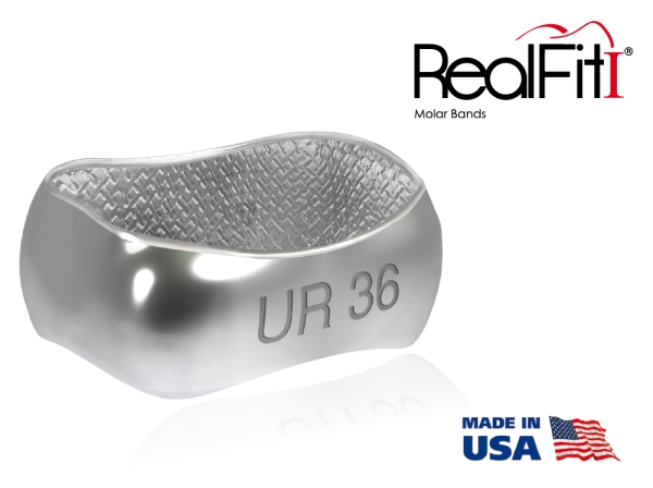 RealFit™ I - Maxillary - Double combination + pal. Sheath (tooth 17, 16) Roth .022"