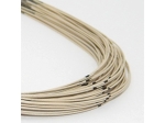 Roestvrij staal, Coated tooth-coloured archwires, Natural, RECTANGULAR (Highland Metals Inc.)